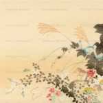 kfg490-酒井抱一-秋の草花　-